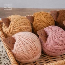 태피스트리 위빙실 24컬러 2mm 마크라메 재료 모던마크라메 마크라메실 마크라메키링 마크라메트리 마크라메월행잉 마크라메행잉플랜트 마크라메키트 모칠리실 망고실, ◎상품_9. 베이비핑크◎