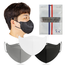 믿추 얼큰이 마스크 초 특대형 KF94 새부리형 / 국내최대 / 귀 진짜 안아픈, 01. 화이트, 20매