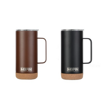 모핀 딤플 스탠 머그 텀블러 2개 셋트 보냉보온 473ml, 블랙+커피