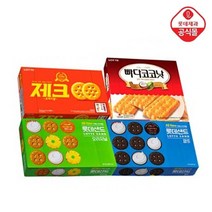 롯데제과 롯데샌드/깜뜨/빠다코코넛/제크 혼합구성 4개, 11.제크300gX4개