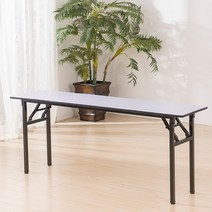 강의실 테이블 교육 의자 학교 책상 회사 데스크 접이식 바퀴 접합 긴 회의, 길이140*너비45*높이750