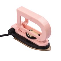 열프레스 기 마킹 각인 계 핫 날인기 미니 열 프레스 티셔츠 인쇄 스팀 가열 전송 핸드, 분홍색, 우리를