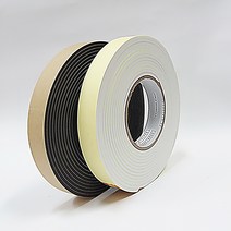 EVA 스폰지 단면 테이프 흰색 검은색 1T 2T 3T 5T 폭 7mm 부터 200mm 까지, 검정색, (2t), 폭150mm