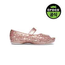 크록스(CROCS) 크록스 키즈 CROCS ISABELLA FLOWER FLAT K BPK (20SKFT205461)
