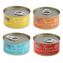 피쉬포켓 캔 고양이 습식 주식캔 70g, 참치&게살