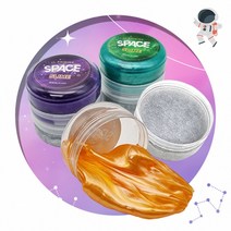 [우수제품] 스페이스슬라임 슬라임 재료 마켓 세트 아이 만들기 크링또 팔레트 다이소 아트박스