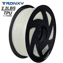 필라멘트 PLA 3d 프린터 소모품 재료 큰 판매 유연한 소재 더 많은 색상, 1kg TPU 화이트