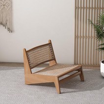 이동식3단선반 학교급식 호텔 베이지 라탄 의자 나무 미니멀리스트 낮은 식당 모던한 감성, style 4
