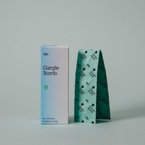 가글밤 휴대용 고체가글 아이스쿨향 개별타입, 18정 x 4개