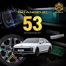 2023 신형 디올뉴 그랜저GN7 용품 튜닝 악세사리 모음 53종, 01-듀얼 풀오토 공조기 보호필름