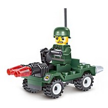 10+1 호환블럭 소중형 미니, (207)화염방사차