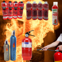 차량용 소화기 분말 간이 스프레이 가정용 차량 k급 CO2 자동 확산 투척용 휴대용 소형 소화 용구 초기 진압용 강화액 주방용 캠핑용 캠핑 업소용 용품 새차 국산 거치대 포함, 프로119소화기255ml(실버)