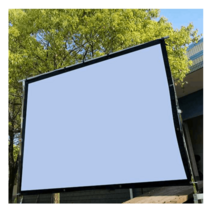 초대형 HD 커튼형 빔프로젝터 스크린 200인치, 180인치 4l3 3.65x2.75m