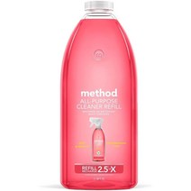 메소드 다목적 세정제 자몽향 리필 68oz(2L) 유기그릇세척 Method All Purpose Cleaner Pink Grapefruit, 2개, 2l