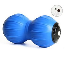 홈짐 운동기구 홈트 전기 마사지 볼 진동 휴식 근육 발바닥 근막염 통증 완화 발 롤러 요가 피트니스 바디, 03 blue without box