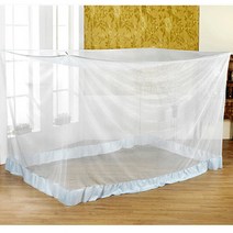 갤러리데코 국산 사각 방충망 소형 모기장 1~2인용, 색상:화이트