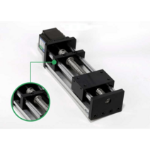 직교 로봇 볼스크류 리니어 가이드 슬라이드 레일, 1204-500mm 유효 주행 모터