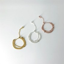 셀러허브 여성패션 [오노마] ONM (실버) 체인 앤 도트프리 반지