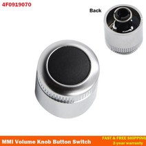 4F0919070 MMI 볼륨 노브 로터리 버튼 스위치 설정 탐색 아우디 A6 C6 S6 Allroad 05-08 Q7 2007 2008 A8 S8