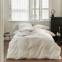 100수 고밀도 호텔 침구 이불커버, 패드세트Q(이불커버+패드+베개커버 Q 2P)