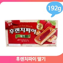 해태제과 후렌치파이 딸기 스낵 192g 마트 편의점 아이간식 맛있는 과자