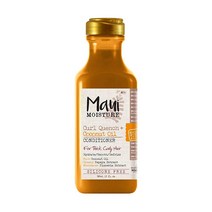 Maui Moisture 컬 퀜치 + 코코넛 오일 컨디셔너 13 곱슬머리 수분 공급 엉킴 방지, Conditioner