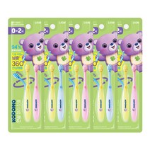 코도모 안심젤리 칫솔 (0~2세) 2입 x 5개, 단품