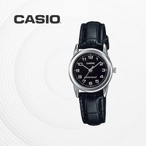 카시오 CASIO 여성용 빈티지 아날로그 가죽시계 LTP-V001L-1B