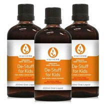 키위허브(KIWIHERB) 키위허브 오가닉 디-스터프 포 키즈 200ml X 3개, 600ml, 1세트