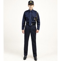 경비복 상의 춘하복 에이스유니폼 NAVY M~3XL AACE-112