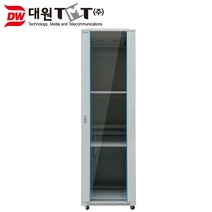 대원 허브랙 랙마운트 47U H2200xD800xW600 CCTV 허브 공유기 보관 인터넷 공사 H2200, 아이보리 DW-H2200