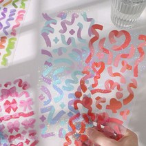 컨페티 스티커 포카 탑로더 꾸미기 탑꾸 다꾸 폴꾸, 8컨페티ST-도트퍼플