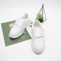 엔젤슈즈 발등 볼조절 남성 벨크로 매쉬 간호화 컴포트 유니화