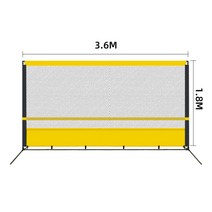 테니스 리바운드 네트 랠리 벽치기 훈련망 싱글, 테니스원피스