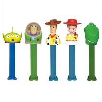 페즈 캔디 토이 스토리 캔디와 디스펜서 1개 0.87z PEZ Candy Toy Story and Dispenser 1unit, 1팩