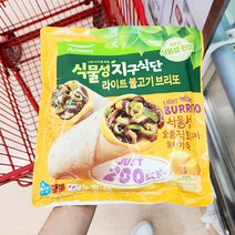 풀무원 식물성 지구식단 불고기 브리또 330g x 1개, 아이스보냉백포장