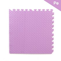보온재 스포츠 보호 리프 그레인 바닥 매트 개 요가 피트니스 미끄럼 방지 접합 러그 두꺼운, Purple+12pcs
