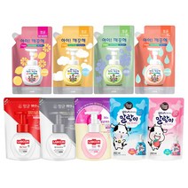 아이깨끗해 랩신 말랑카우 버블폼 핸드워시 손세정제 리필 기획전 200ml 250ml, 랩신센서티브리필200x1