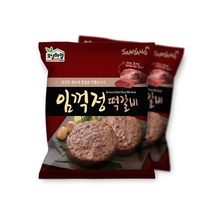모닝하임 [삼양] 임꺽정떡갈비1200g(100gX12장)X4팩/총24장, 임꺽정떡갈비1.2kgX8팩
