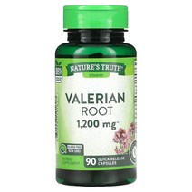 Nature s Truth 발레리안 뿌리 1 200mg 캡슐 90정, 기본