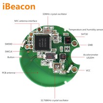 NRF52810 ibeacon 위치 기지국 bluetooth 비콘 모듈 순찰 clocking NFC 블루투스 자산 BLE 장치, 01 NRF52832 Sensorless