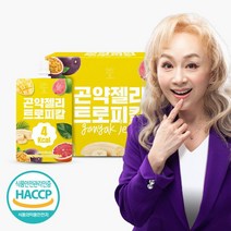 [참앤들황토농원]데이앤 트로피칼 곤약젤리 10포 1박스, 단품, 단품