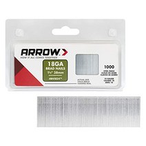 Arrow Fastener Co Inc BN1824CS Genuine 1-1/2-Inch 38mm Brad Nails 1 000-Pack, 1