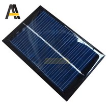 태양광발전 태양광패널 아파트태양광설치 태양열설치 DIY 휴대용 태양 전지 2V 6V 배터리 휴대폰 충전기용 미니 2W 300MA, 2.5V 1.5W  1pcs