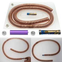 솔레노이드 코일 자기장 기차 원리 구리 용수철 90cm