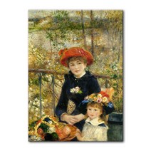 [인메이블] 세계 명화액자 60종 13~32번 대형 캔버스 빈센트 반 고흐 해바라기 클림트 모네 그림 선물, 20.[I]IA르누아르-두 자매, 캔버스액자, 30호