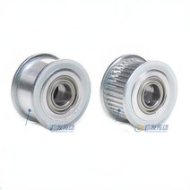 베어링 풀러 빼기 GT2 2GT 30 Teeth 동기식 타이밍 아이들러 풀리 6/10mm 벨트 3D 프린터 액세서리 용 베어, 02 3mm Bore with Teeth_01 6mm