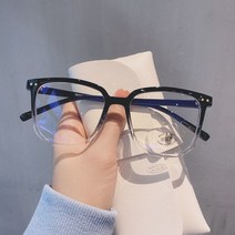 투명 안경테 뿔테 봄신상 프레임 여성 블랙 유행 근시 코디 패션 선글라스