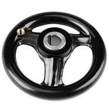 Milling Hand Wheel 12100mm Black Round Hand Wheel for Lathe Milling Machine null, 1, 기타