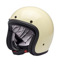 빌트웰헬멧 보난자 아시아핏 빈티지화이트 클래식바이크 풀페이스